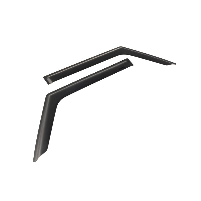 Rugged Ridge Window Visors Matte Black 18-19 2-Door Jeep Wrangler Rugged Ridge
