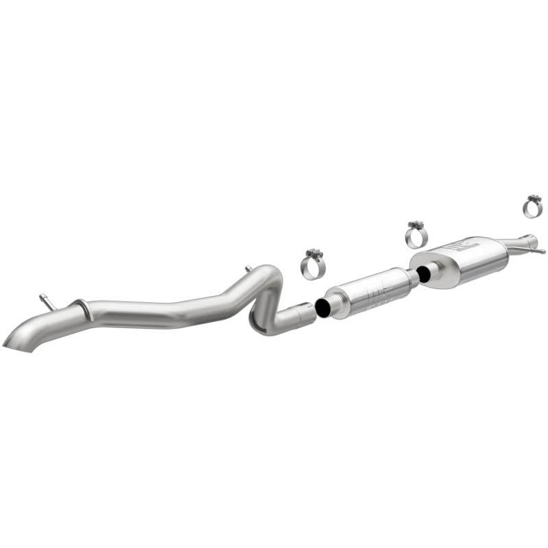 MagnaFlow 12-18 Jeep Wrangler 2.5in Overland Series Cat-Back Exhaust Magnaflow