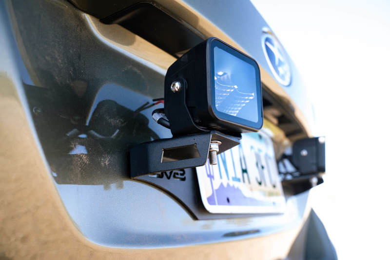 DV8 Offroad Universal License Plate Mount w/ Pod Light Mounts DV8 Offroad