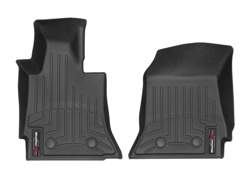 WeatherTech 14 Chevrolet Corvette Stingray Front FloorLiner - Black WeatherTech