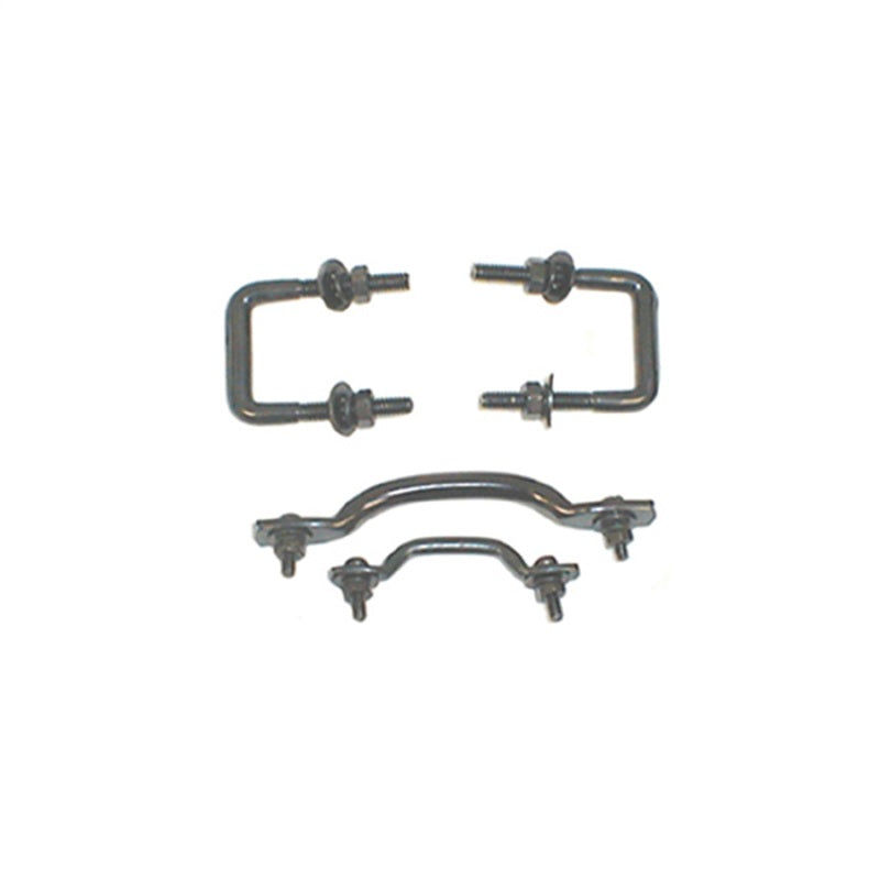 Rugged Ridge Windshield Tie Down Kit Black 55-95 Jeep CJ / Jeep Wrangler Rugged Ridge