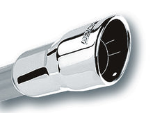 Load image into Gallery viewer, Borla 3in Inlet 4.25in Round Rolled Angle Cut x 4in Long Universal Exhaust Tips Borla