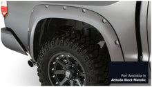 Load image into Gallery viewer, Bushwacker 16-18 Toyota Tundra Fleetside Pocket Style Flares 4pc - Midnight Black Bushwacker