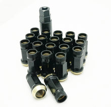 Load image into Gallery viewer, Wheel Mate Muteki SR45R Lug Nut Kit 12x1.5 - Black Wheel Mate