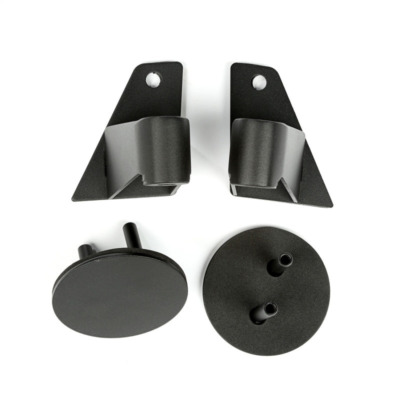 Rugged Ridge 07-18 Jeep Wrangler JK Textured Black Mirror Relocation Brackets Rugged Ridge