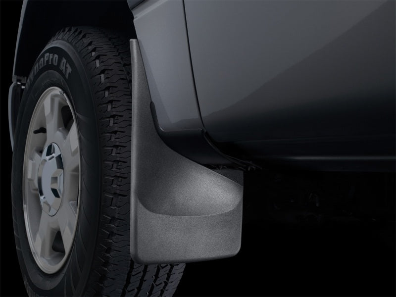 WeatherTech 2015 Chevrolet Colorado w/o Fender Flares No Drill Front Mudflaps WeatherTech