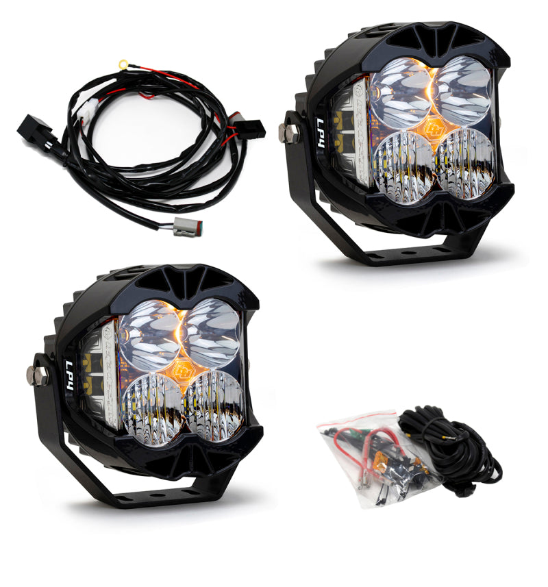 Baja Designs LP4 Pro Driving/Combo LED - Clear (Pair) Baja Designs