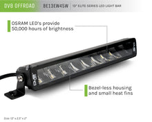 Load image into Gallery viewer, DV8 Offroad Elite Series 13in Light Bar 45W Flood/Spot LED DV8 Offroad