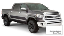 Load image into Gallery viewer, Bushwacker 16-18 Toyota Tundra Fleetside Pocket Style Flares 4pc 66.7/78.7/97.6in Bed - Super White Bushwacker