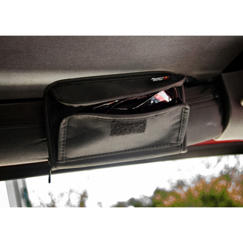 Rugged Ridge Sunglass Holder Storage Pouch 55-19 Jeep CJ / Jeep Wrangler Rugged Ridge