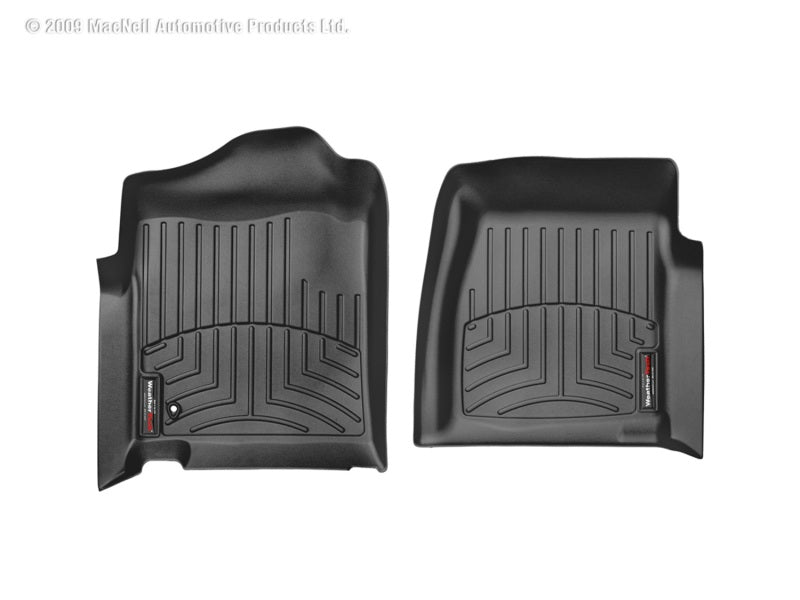 WeatherTech 99-07 Chevrolet Silverado Standard Cab Classic Front FloorLiner - Black WeatherTech