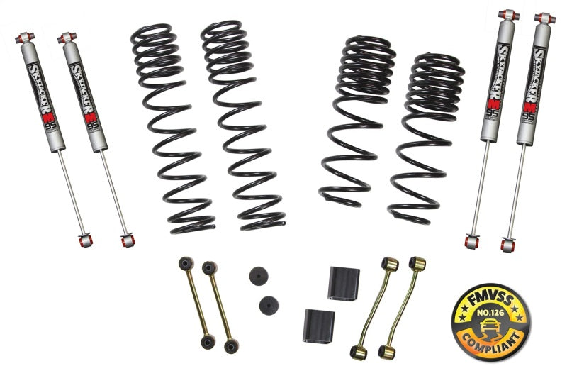 Skyjacker 2018 Jeep Wrangler JL 4 Door 4WD (Non-Rubicon) Long Travel 2 Stage 2in-2.5in Coil System Skyjacker