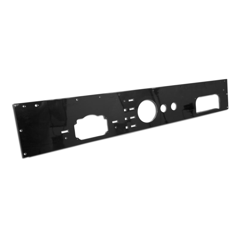 Rugged Ridge Dash Panel Pre-Cut Holes Black 76-86 Jeep CJ Rugged Ridge