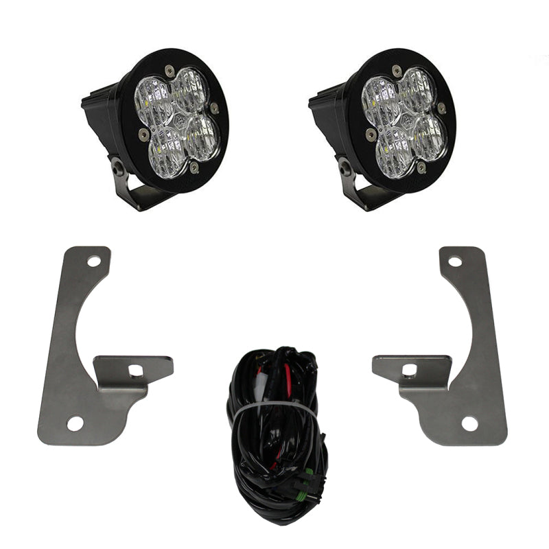 Baja Designs 13-16 Jeep JK Rubicon X/10th Anne/Hard Rock Squadron-R Sport LED Light Kit Baja Designs