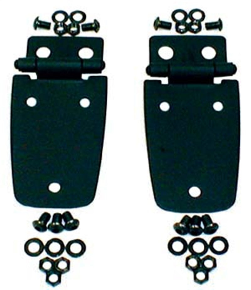 Rugged Ridge 97-06 Jeep Wrangler Black Hood Hinges Rugged Ridge