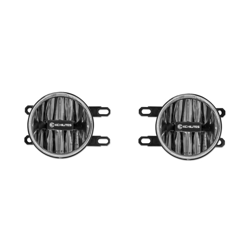 KC HiLiTES 12-18 Toyota Tacoma Gravity G4 LED Light Clear Fog Beam (Pair Pack System) KC HiLiTES