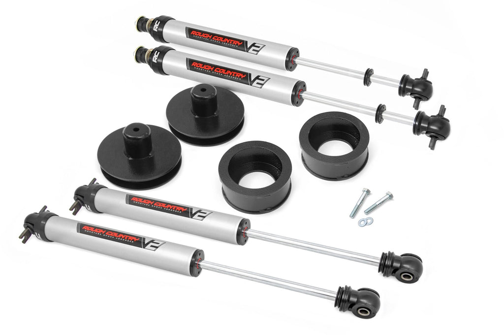2 Inch Lift Kit | V2 | Jeep Wrangler TJ 4WD (1997-2006) Rough Country