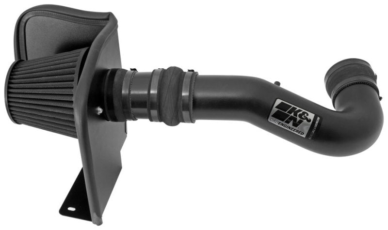 K&N 07-08 Chevy Silverado 1500 4.8L/5.3L V8 / 07-08 GMC Yukon 4.8L/5.3L V8 Black Perf Intake Kit K&N Engineering