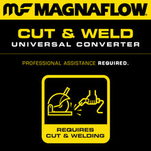 Load image into Gallery viewer, MagnaFlow Conv Univ 2.25inch O/O Met. Magnaflow