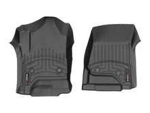 Load image into Gallery viewer, WeatherTech 2014+ Chevrolet Silverado 1500 Vinyl Front FloorLiner - Black (Fits Double / Crew Cab) WeatherTech