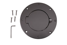 Load image into Gallery viewer, Rugged Ridge Non-Locking Gas Cap Door Black 97-06 Jeep Wrangler Rugged Ridge