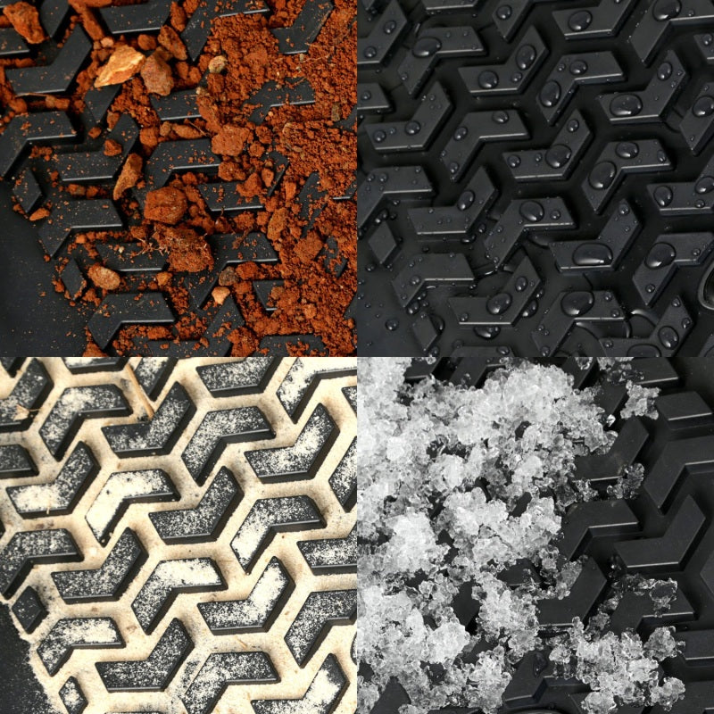 Rugged Ridge Floor Liner Rear Black 1997-2006 Jeep Wrangler TJ / LJ Rugged Ridge