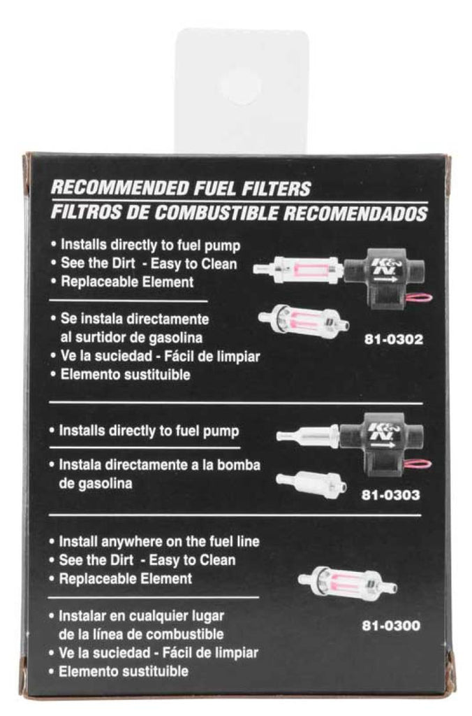 K&N Performance Electric Fuel Pump 4-7 PSI K&N Engineering