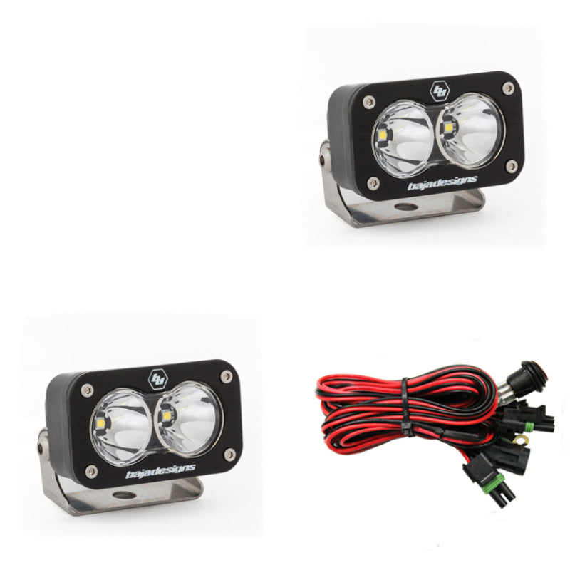 Baja Designs S2 Sport Work/Scene Pattern Pair LED Work Light - Clear Baja Designs