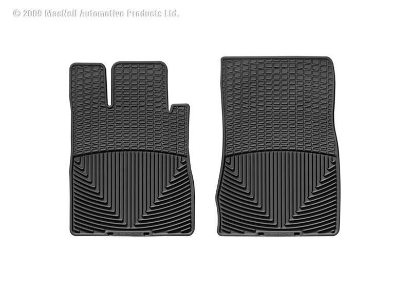 WeatherTech 93 Mercedes-Benz 300CE Front Rubber Mats - Black WeatherTech