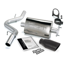 Load image into Gallery viewer, Banks Power 04-06 Jeep 4.0L Wrangler Unlimited Monster Exhaust Sys - SS Single Exhaust w/ Black Tip Banks Power