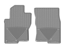 Load image into Gallery viewer, WeatherTech 08-19 Nissan Frontier Crew Cab Front Rubber Mats - Grey WeatherTech