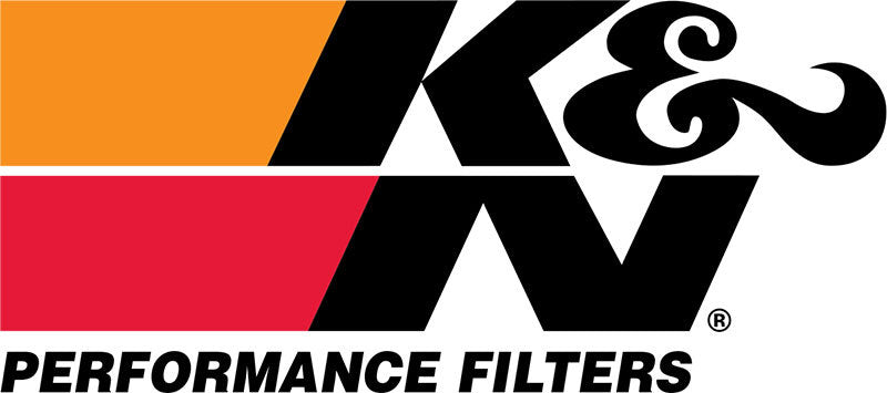 K&N Universal Chrome Filter 1.75in Flange ID / 4in Length x 2.875in Width Base / 2.75in Height