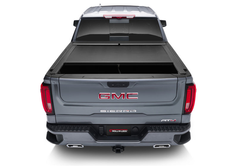 Roll-N-Lock 2020 Chevy Silverado / GMC Sierra 2500-3500 80-1/2in M-Series Retractable Tonneau Cover Roll-N-Lock