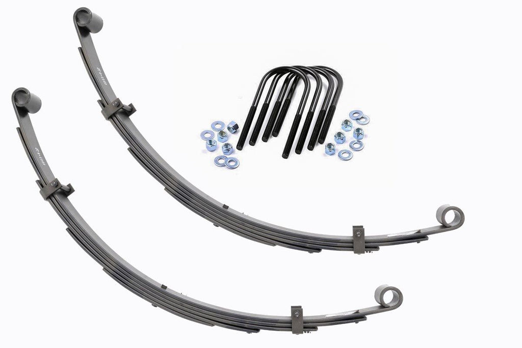 Rear Leaf Springs | 4" Lift | Pair | Toyota Land Cruiser FJ40 (64-80) Rough Country