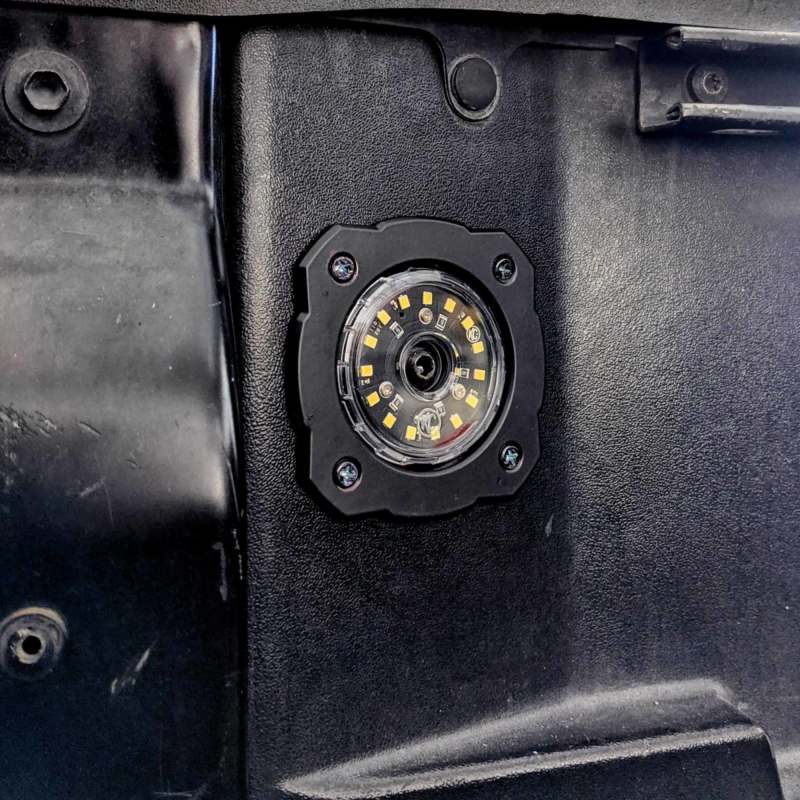 KC Hilites  Cyclone V2 Flush Mt Adap KC HiLiTES