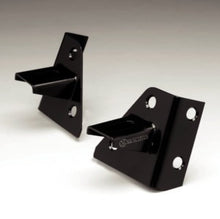 Load image into Gallery viewer, KC HiLiTES 86-95 Jeep YJ Windshield Hinge Light Mount Bracket Set (Pair) - Black KC HiLiTES