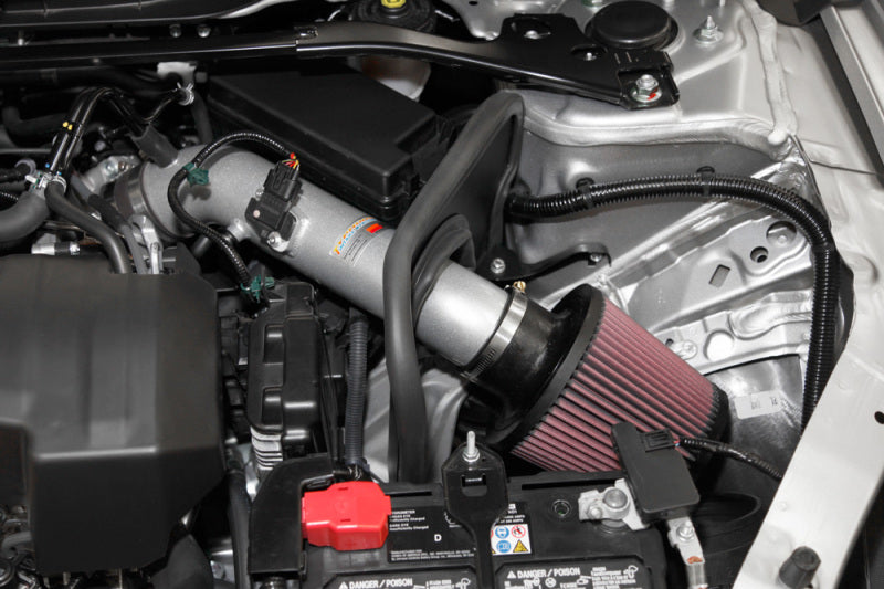 K&N 2013-14 Honda Accord 2.4L L4 69 Series Typhoon Air Intake System - Silver Cold Air Intake Kit K&N Engineering