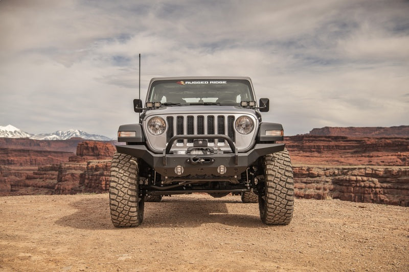 Rugged Ridge HD Over-Rider Bar 07-18 Jeep Wrangler JK 18-20 Jeep Wrangler JL Rugged Ridge
