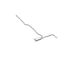 Load image into Gallery viewer, MagnaFlow Cat Back, SS, 2.5in, Street, Single Straight Pass. Polished 4in Tip, 2015 Ford Fusion 2.5L Magnaflow