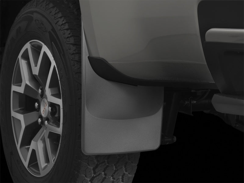 WeatherTech 2015 Chevrolet Colorado w/o Flare No Drill Rear Mudflaps WeatherTech