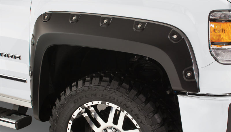 Bushwacker 06-14 Nissan Frontier Styleside Boss Pocket Style Flares 4pc 73.3in Bed - Black Bushwacker