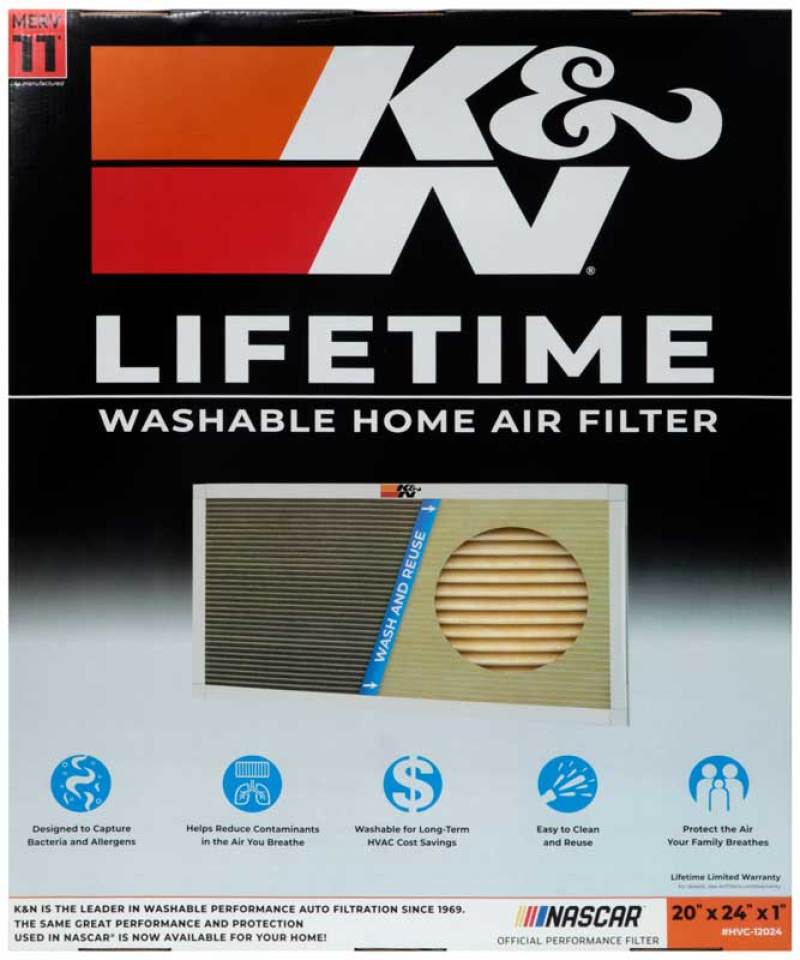 K&N HVAC Filter - 20 x 24 x 1 K&N Engineering