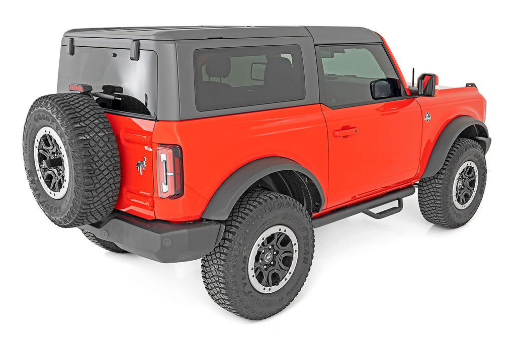 Nerf Steps | Wheel to Wheel | 2 Door | Ford Bronco (2 Door) (21-23) Rough Country