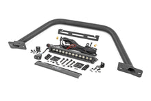 Load image into Gallery viewer, Safari Bar | 12" LED Light Bar | Black | DRL | Single Row | OE Modular Steel | Ford Bronco 4WD ( Rough Country