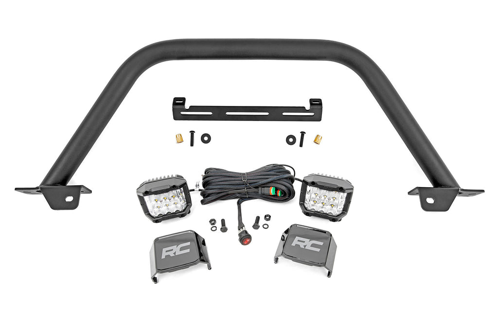 Safari Bar | 3" OSRAM (Pair) | Wide | OE Modular Steel | Ford Bronco (21-23) Rough Country