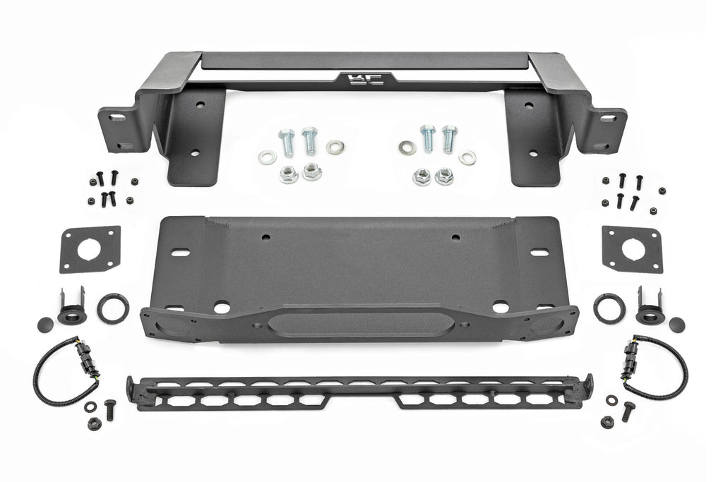 High Winch Mount | All Models | Ford Bronco 4WD (2021-2023) Rough Country