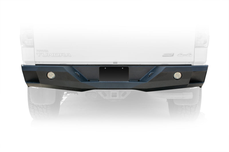 DV8 Offroad 07-13 Toyota Tundra Rear Bumper Winch Ready - Black Powdercoat DV8 Offroad