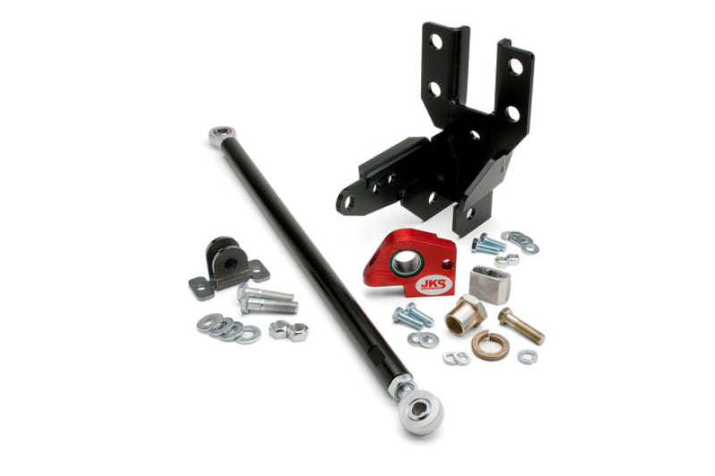 JKS Manufacturing 2007+ Jeep Wrangler JK Front Track Bar-Sector Shaft Reinforcement System JKS Manufacturing