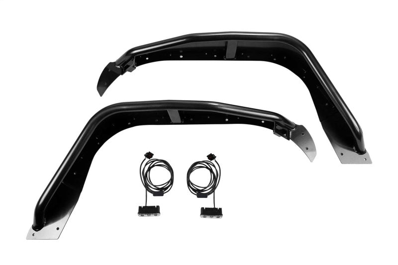 Fabtech 18-21 Jeep JL 4WD Front Steel Tube Fenders Fabtech
