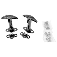 Load image into Gallery viewer, Rugged Ridge 41-95 Jeep CJ / Jeep Wrangler Black Hood Catch Kit Rugged Ridge